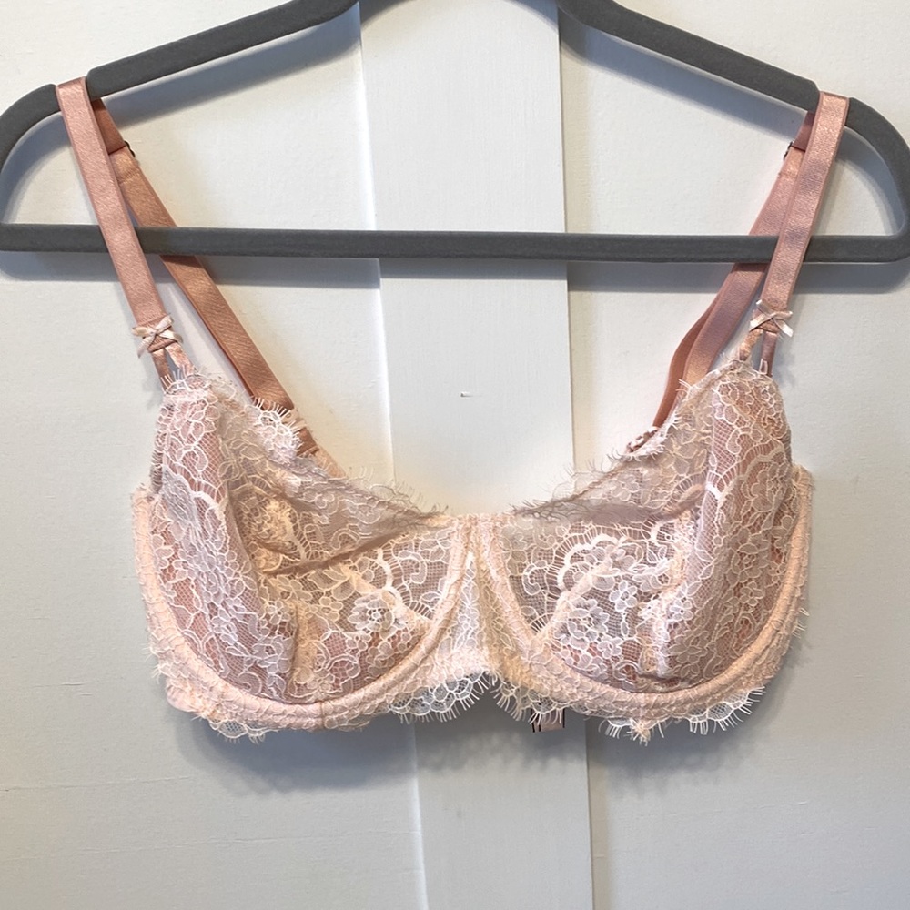 Dream Angels unlined lace push up bra